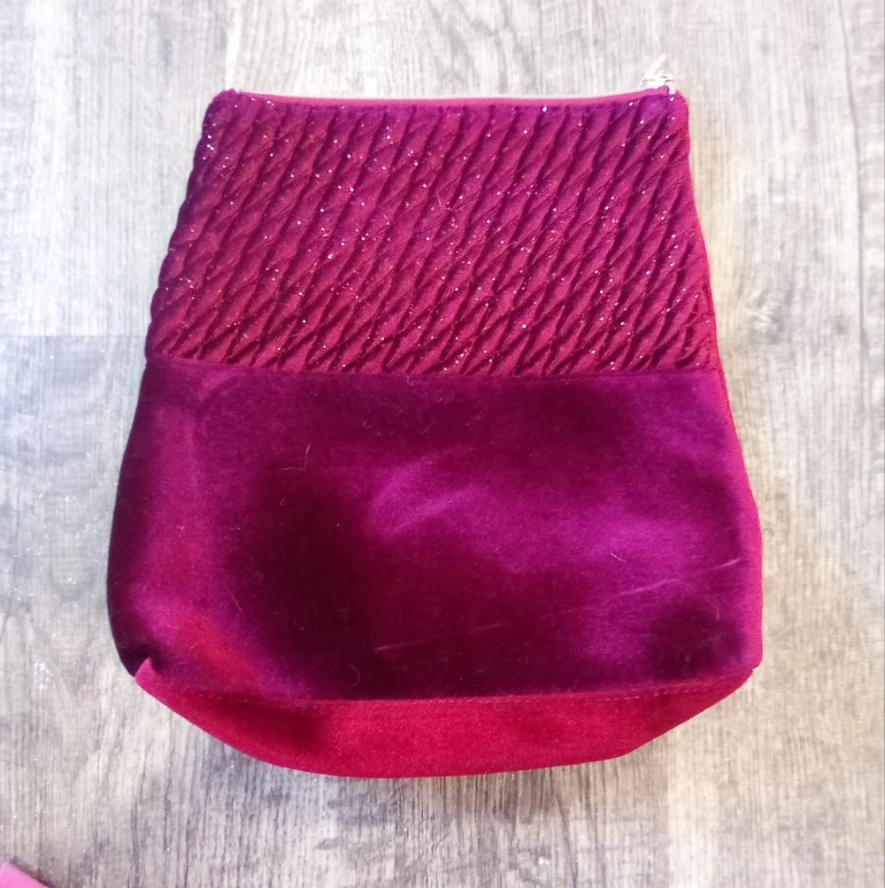 Elegant Burgundy Clutch